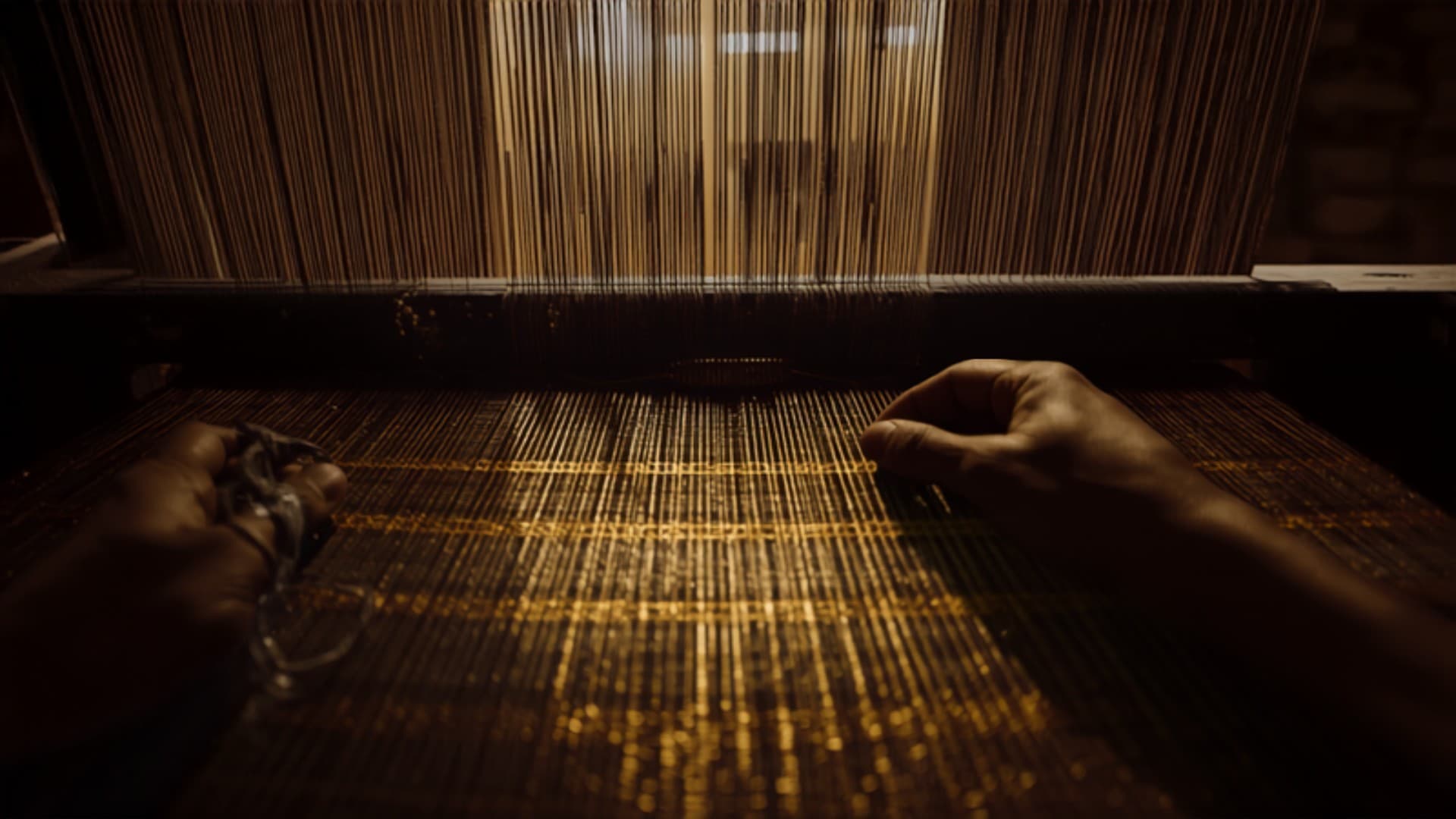 Silk thread — the Banarasi loom at work