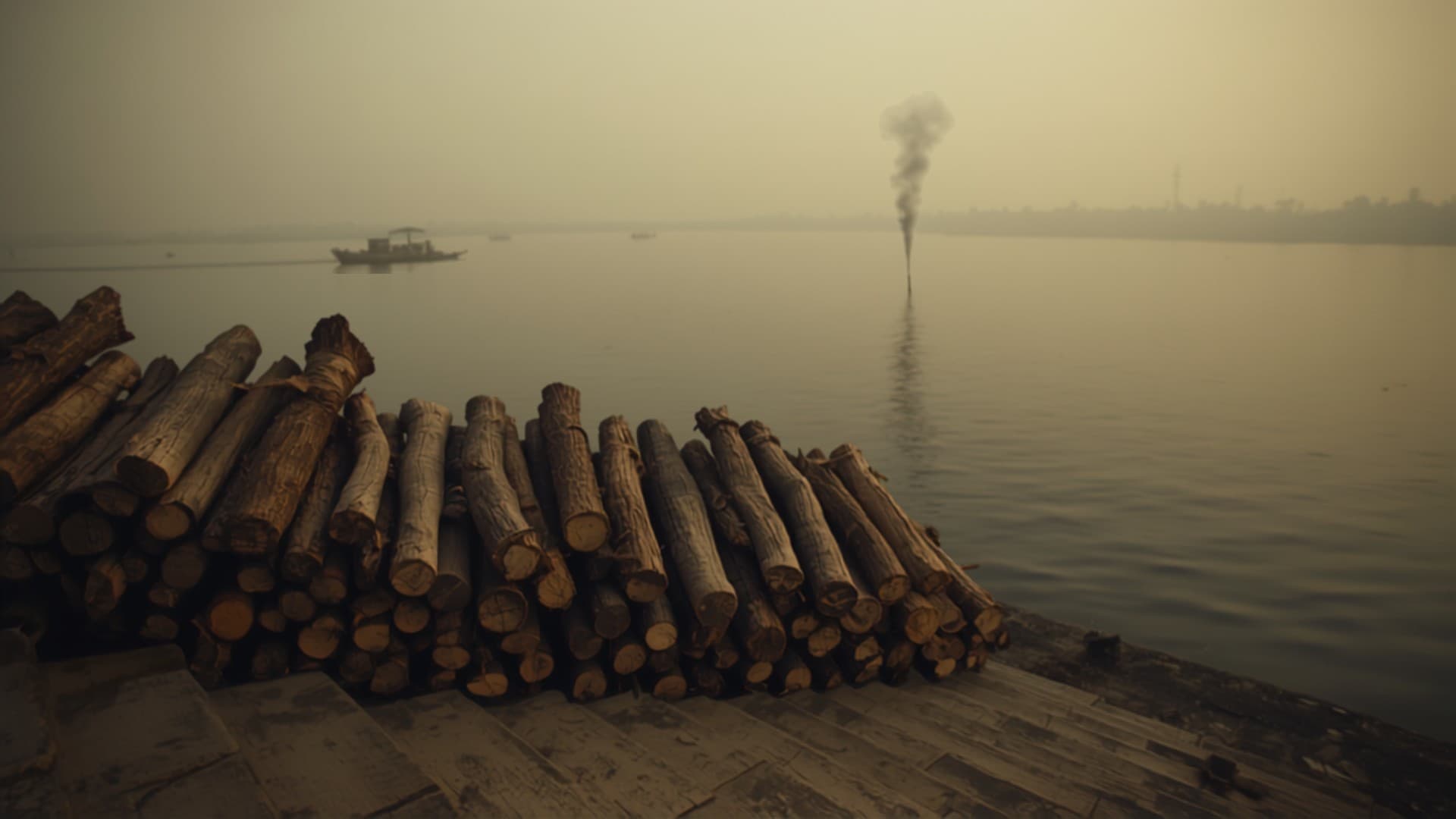 Smoke and silence at Manikarnika